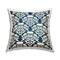 Stupell Industries Traditional Cream Flower Bouquet Repeating Pattern Throw Pillow, 18" x 18"